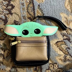 Loungefly Mini Backpack Purse Baby Yoda Grogu